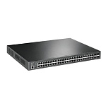 11013608 Коммутатор TP-Link SMB TP-Link SG3452P Управляемый JetStream уровня 2+ с 48 гигабитными портами PoE+ и 4 портами SFP