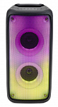 1838411 Минисистема Hyundai H-MC1230 черный 18Вт FM USB BT micro SD