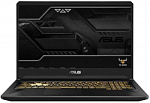 1202724 Ноутбук Asus TUF Gaming FX705DU-AU035T Ryzen 7 3750H/16Gb/1Tb/SSD256Gb/nVidia GeForce GTX 1660 Ti 6Gb/17.3"/IPS/FHD (1920x1080)/Windows 10/dk.grey/WiF