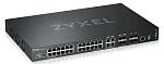 XGS4600-32-ZZ0102F L3 Core коммутатор Zyxel XGS4600-32, rack 19", 24xGE, 4xCombo (SFP/RJ-45), 4xSFP+ , стекируемый (до 4), 2 блока питания в комплекте