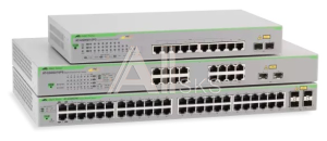 AT-GS950/10PSV2-50 Коммутатор Allied Telesis Gigabit Smart Access PoE+ switch, 8+2 ports