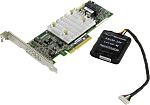 1000451319 Контроллер жестких дисков Microsemi Adaptec SmartRAID 3152-8i Single,8 internal port,PCIe Gen3 ,x8,2 GB DDR4,RAID 0/1/10,RAID 5/6/50