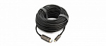 132238 Малодымный гибридный кабель для передачи сигнала HDMI от входа USB-C [97-04400015] Kramer Electronics [CLS-AOCU/CH-15], поддержка 4K60 4:4:4, HDCP, 4,