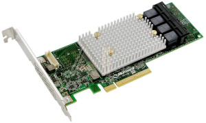 1000451337 Контроллер ADAPTEC жестких дисков Microsemi HBA 1100-16i Single, 16 internal ports,PCIe Gen3,x8,FlexConfig,