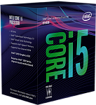 1000448359 Боксовый процессор APU LGA1151-v2 Intel Core i5-8400 (Coffee Lake, 6C/6T, 2.8/4GHz, 9MB, 65W, UHD Graphics 630) BOX, Cooler