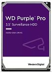 Western Digital HDD SATA-III 10Tb Purple Pro WD101PURP, 7200 rpm, 256MB buffer (DV&NVR + AI), 1 year