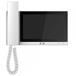 1829712 DAHUA DH-VTH5421EW-H Монитор видеодомофона IP 7-и дюймовый, с трубкой, белый, ёмкостной сенсорный экран, поддержка micro-SD до 32Гб, питание DC 12В/Po
