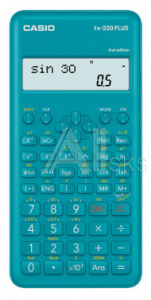 1098354 Калькулятор научный Casio FX-220PLUS-2-W-ET синий 10+2-разр.