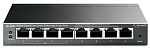 TP-Link TL-SG108PE, 8-портовый гигабитный Easy Smart PoE-коммутатор, 8 гигабитных портов RJ45, 4 порта с поддержкой PoE, поддержка 802.3af, бюджет PoE