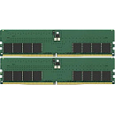 11031710 Память DDR5 2x32GB 5200MHz Kingston KVR52U42BD8K2-64 Valueram RTL PC5-41600 CL42 DIMM 288-pin 1.1В dual rank Ret