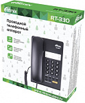 1092924 Телефон проводной Ritmix RT-330 черный
