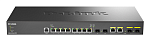 D-Link DXS-1210-12TC/B1A, PROJ L2+ Smart Switch with 8 10GBase-T ports and 2 10GBase-T/SFP+ combo-ports and 2 10GBase-X SFP+ ports.16K Mac address, 24