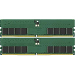 11031710 Память DDR5 2x32GB 5200MHz Kingston KVR52U42BD8K2-64 Valueram RTL PC5-41600 CL42 DIMM 288-pin 1.1В dual rank Ret