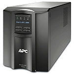 SMT1000IC APC Smart-UPS 1000VA/700W, Line-Interactive, LCD, Out: 220-240V 8xC13 (4-Switched), SmartSlot, USB, SmartConnect, Black, 1 year warranty (замена SMT10