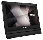 1062874 Моноблок MSI PRO 16T 7M-022RU 15.6" HD Touch Cel 3865U (1.8)/4Gb/500Gb/HDG610/CR/Free DOS/GbitEth/WiFi/BT/65W/Cam/черный 1366x768
