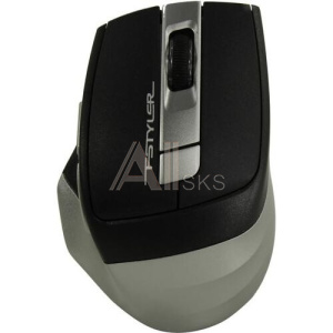 1845474 Мышь беспроводная A4Tech Fstyler FB35 , серый , оптическая, 2000dpi, BT/Radio, USB, 6 кнопок