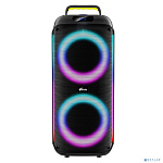 RITMIX SP-560B черный {6,5” + 6,5” + 1,5'' твиттер, Bluetooth, FM-радио, RGB-подсветка, AUX, USB, microSD (до 32 Гб, MP3), дисплей: LED, до 6 часов}