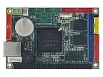 Одноплатный компьютер VDX-6315RD-512, форм-фактор Tiny, встроенный сторожевой таймер, интегринованный контроллер Ethernet, 2x USB 2.0, 3x RS-232, 1х R