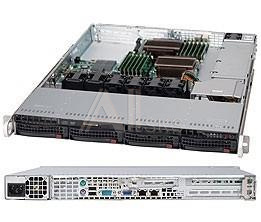 1143428 Корпус SUPERMICRO для сервера 1U 600W BLACK CSE-815TQ-600WB
