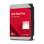 Western Digital Red Pro NAS HDD 3.5" SATA 8Tb, 7200rpm, 256MB buffer, WD8005FFBX, 1 year