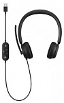 1627647 Наушники с микрофоном Microsoft Modern USB-C Hdwr Black черный 1.5м накладные USB оголовье (I6N-00002)