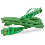 11067840 Кабельная сборка Hyperline PC-LPM-UTP-RJ45-RJ45-C6a-5M-LSZH-GN Патч-корд U/UTP, Cat.6a (100% Fluke Component Tested), 10G, LSZH, 5м, зеленый