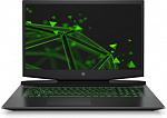 1401834 Ноутбук HP Pavilion Gaming 17-cd1059ur Core i7 10750H 16Gb SSD512Gb NVIDIA GeForce RTX 2060 MAX Q 6Gb 17.3" IPS FHD (1920x1080) Free DOS black/green W