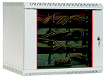 ШРН-9.650 ЦМО Шкаф телекоммуникационный настенный 9U (600х650) дверь стекло