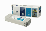 C4931A Cartridge HP 81 DsgJ 5000/5000PS/5500/5500PS, синий (680ml)