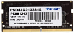 1196013 Модуль памяти для ноутбука SODIMM 4GB PC17000 DDR4 PSD44G213381S PATRIOT