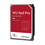 1000700215 Жесткий диск/ HDD WD SATA3 18Tb Red Pro 7200 512Mb 1 year warranty