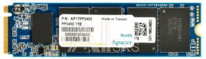 SSD APACER Professional NAS PP3480 1Tb NAS M2.2280 PCIe Gen3x4, R2500/W2100 Mb/s, IOPS 210/390K, MTBF 2M, 3D TLC, 2000TBW, Retail (AP1TPP3480-R)