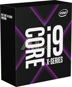 1000495985 Боксовый процессор CPU LGA2066 Intel Core i9-9900X (Skylake, 10C/20T, 3.5/4.4GHz, 19.25MB, 165W) BOX
