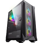 1000703728 Компьютерный корпус, без блока питания ATX/ Gamemax Brufen C1 ATX case, black, w/o PSU, w/2xUSB3.0+1xUSB2.0, w/3x12cm ARGB front fans(GMX-12-Rainbow
