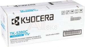 2004070 Картридж лазерный Kyocera TK-5380C 1T02Z0CNL0 голубой (10000стр.) для Kyocera PA4000cx/MA4000cix/MA4000cifx