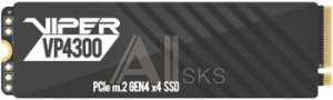 1526814 Накопитель SSD Patriot PCI-E 4.0 x4 2Tb VP4300-2TBM28H Viper VP4300 M.2 2280