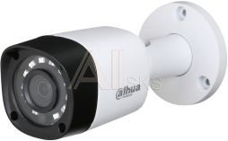 1079110 Камера видеонаблюдения Dahua DH-HAC-HFW1000RMP-0280B (S3) 2.8-2.8мм HD-CVI HD-TVI черно-белая корп.:белый