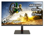 UM.HX5EE.V09 27'' AOPEN 27XV5KVymipruzx IPS, 3840x2160, 1 / 0,5ms, 400cd, 160Hz, 1xHDMI(2.1) + 1x DP(1.4) + 1x Type-C(65W) + Audio out + USB2.0x2(2up 2down)+ Speak