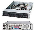 1260507 Корпус SUPERMICRO для сервера 2U 740W EATX CSE-825TQ-R740LPB