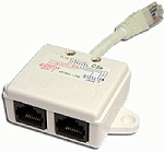 TWT-Y-E2-U2 Адаптер LANMASTER Y-адаптер, 1 телефонный и 1 компьютерный порт