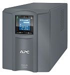 SMC2000I-RS ИБП APC Smart-UPS C 2000VA/1300W, 230V, Line-Interactive, Out: 220-240V 6xC13/1xC19, LCD, Gray, 1 year warranty, No CD/cables