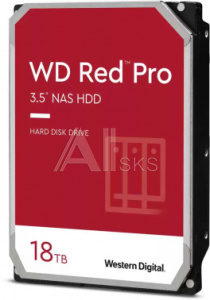 1520353 Жесткий диск WD SATA-III 18Tb WD181KFGX NAS Red Pro (7200rpm) 512Mb 3.5"