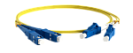 Патч-корд оптический Патч-корд оптический TWT, PVC, дуплексный, LC/UPC-SC/UPC, SM OS2, 2.0 м