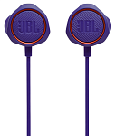 JBLQUANTUM50PUR JBL Quantum 50 наушники внутриканальные с микрофоном игровые: 5 мВт, 1.2м, цвет фиолетовый