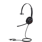 UH35 Mono UC USB-C/A Моно, Проводная, HD звук, шумоподавление, LED-индикатор, USB-C/A