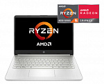 1401483 Ноутбук HP 14s-fq0046ur Ryzen 5 4500U 16Gb SSD512Gb AMD Radeon 14" IPS FHD (1920x1080) Windows 10 silver WiFi BT Cam