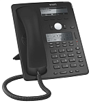 SNOM D745 Настольный IP-телефон. 12 учетных записей SIP, Графический монохромный экран + второй экран TruePaperless, 32 самомаркирующихся клавиши с ра