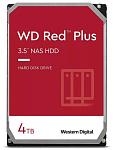 1375917 Жесткий диск WESTERN DIGITAL Red Plus 4Тб Наличие SATA 3.0 128 Мб 5400 об/мин 3,5" WD40EFZX
