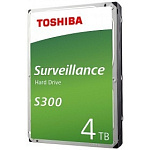 1844902 4TB Toshiba Surveillance S300 (HDWT840UZSVA) {SATA 6.0Gb/s, 5400 rpm, 256Mb buffer, 3.5" для видеонаблюдения}
