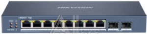 1518215 Коммутатор HIKVISION DS-3E1510P-SI 8G 2SFP 8PoE+ 110W управляемый
